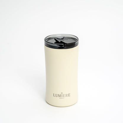 12oz | Lumiere Lavish Travel Mug | Vintage Cream