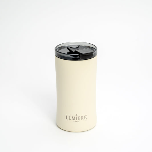 12oz | Lumiere Lavish Travel Mug | Vintage Cream
