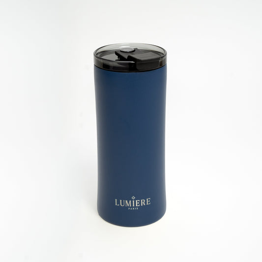 16oz | Lumiere Lavish Travel Mug | Sapphire Blue