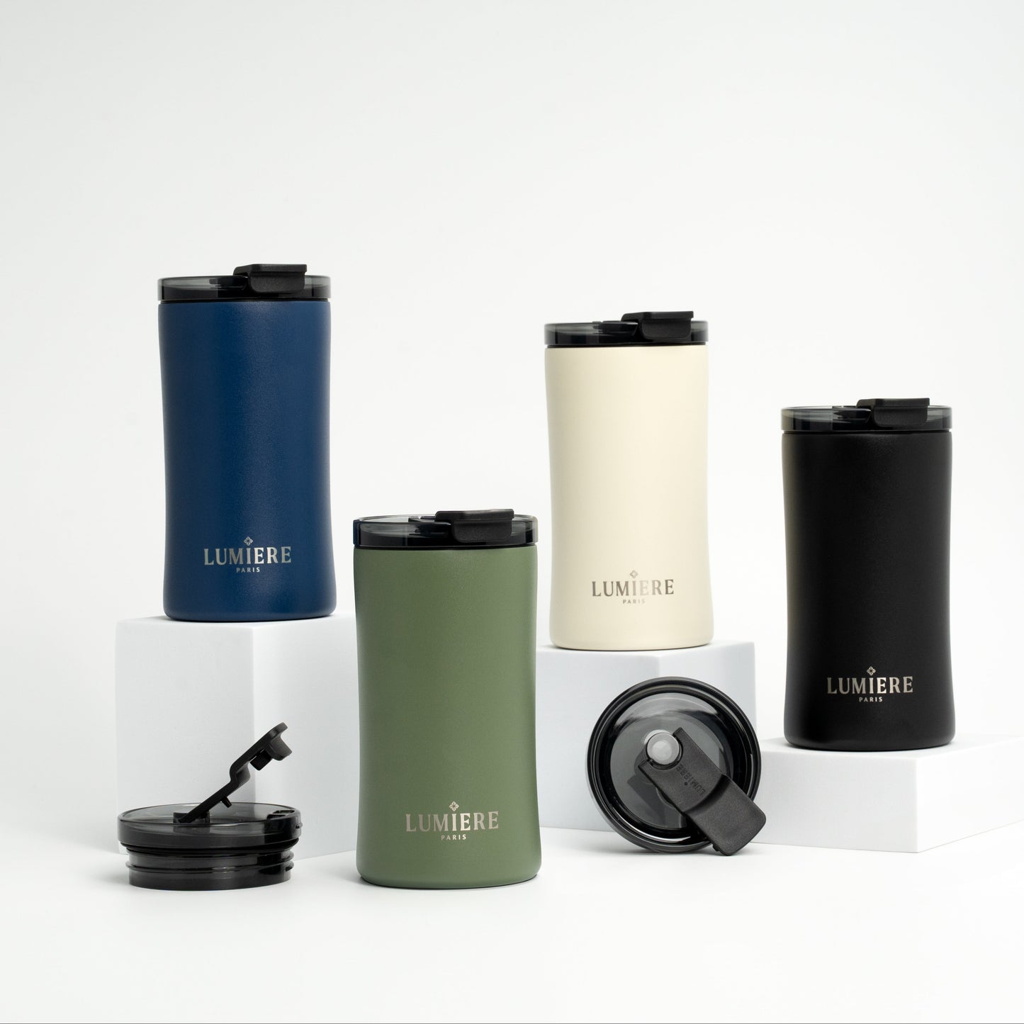 12oz | Lumiere Lavish Travel Mug | Lush Green